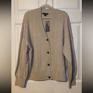 French Connection Babysoft Cable Knit Cardigan